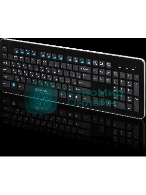 Клавиатура Oklick 870S беспроводная, радиоканал, чёрный
