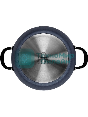 Сотейник Rondell Evolution-R RDA-799, 26 см, с крышкой, графитовый