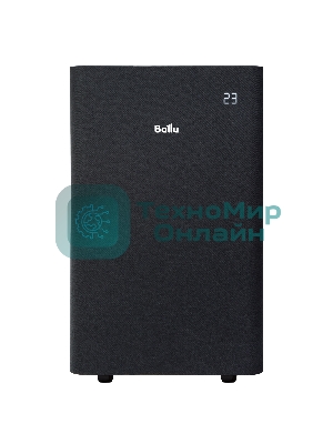 Кондиционер мобильный Ballu Velure BPAC-14 EW/N6 14000 BTU, 35 м², 50 дБ, охлаждение, осушение, черный