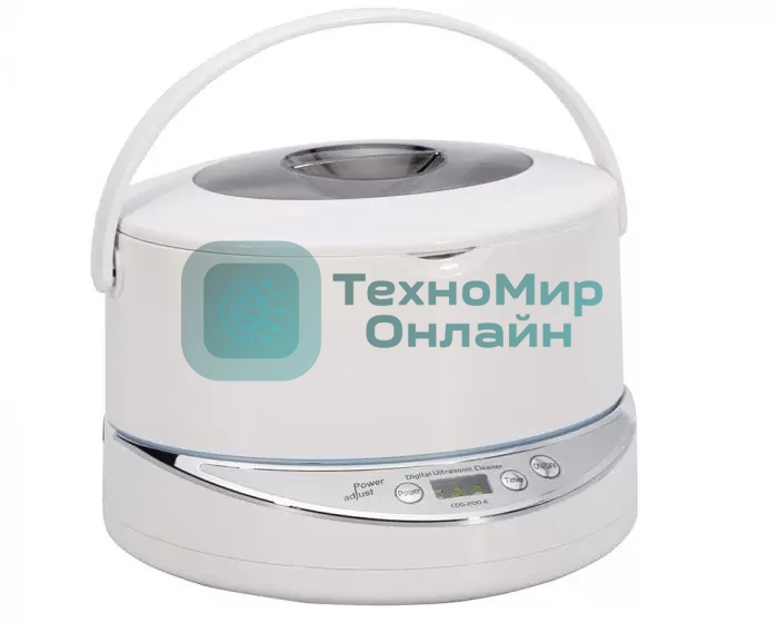 Ультразвуковая ванна Codyson CDS-200A белый, 0.75 л, 50 Вт