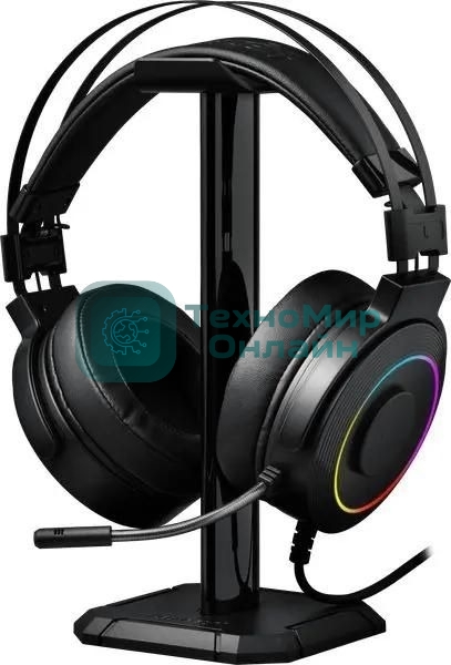 Гарнитура Redragon Lamia 2 чёрный, проводная, USB, подсветка