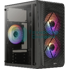 Компьютерный корпус Aerocool/Formula V Line CS-107 Plus mATX USB 3.0x1/USB 2.0x1/audio черный