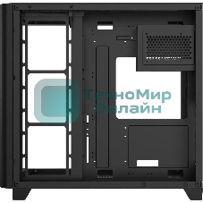 Компьютерный корпус AeroCool/Formula Crystal U2 Floe черный без БП ATX 1xUSB 2.0 1xUSB 3.0 1xUSB3.1 audio bott PSU