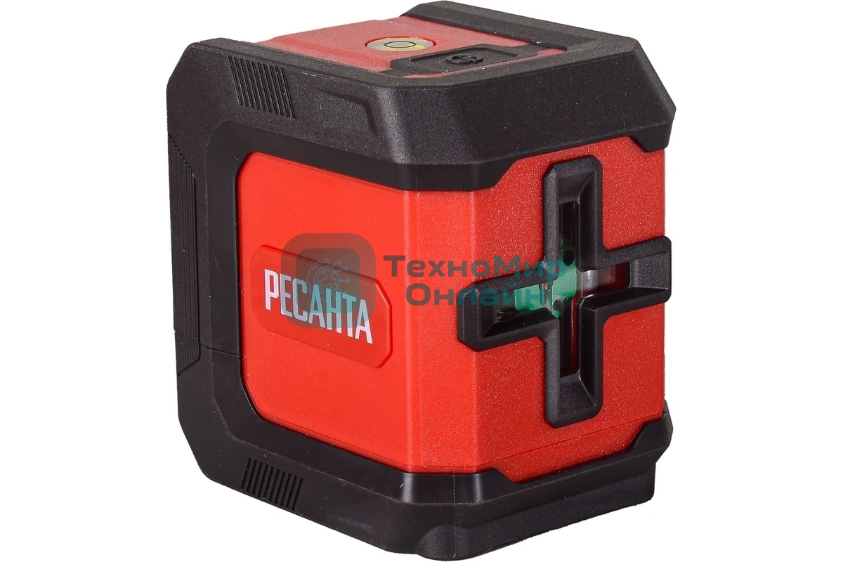 Уровень лазер. Ресанта ПЛ-2ШК Green 2кл.лаз. 550нм цв.луч. зеленый 2луч. (61/10/536)