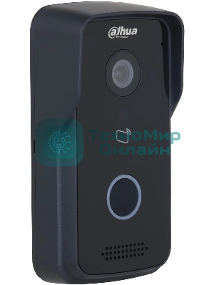 Видеопанель Dahua DHI-VTO2111D-P-S3 цветной сигнал CMOS цвет панели: черный