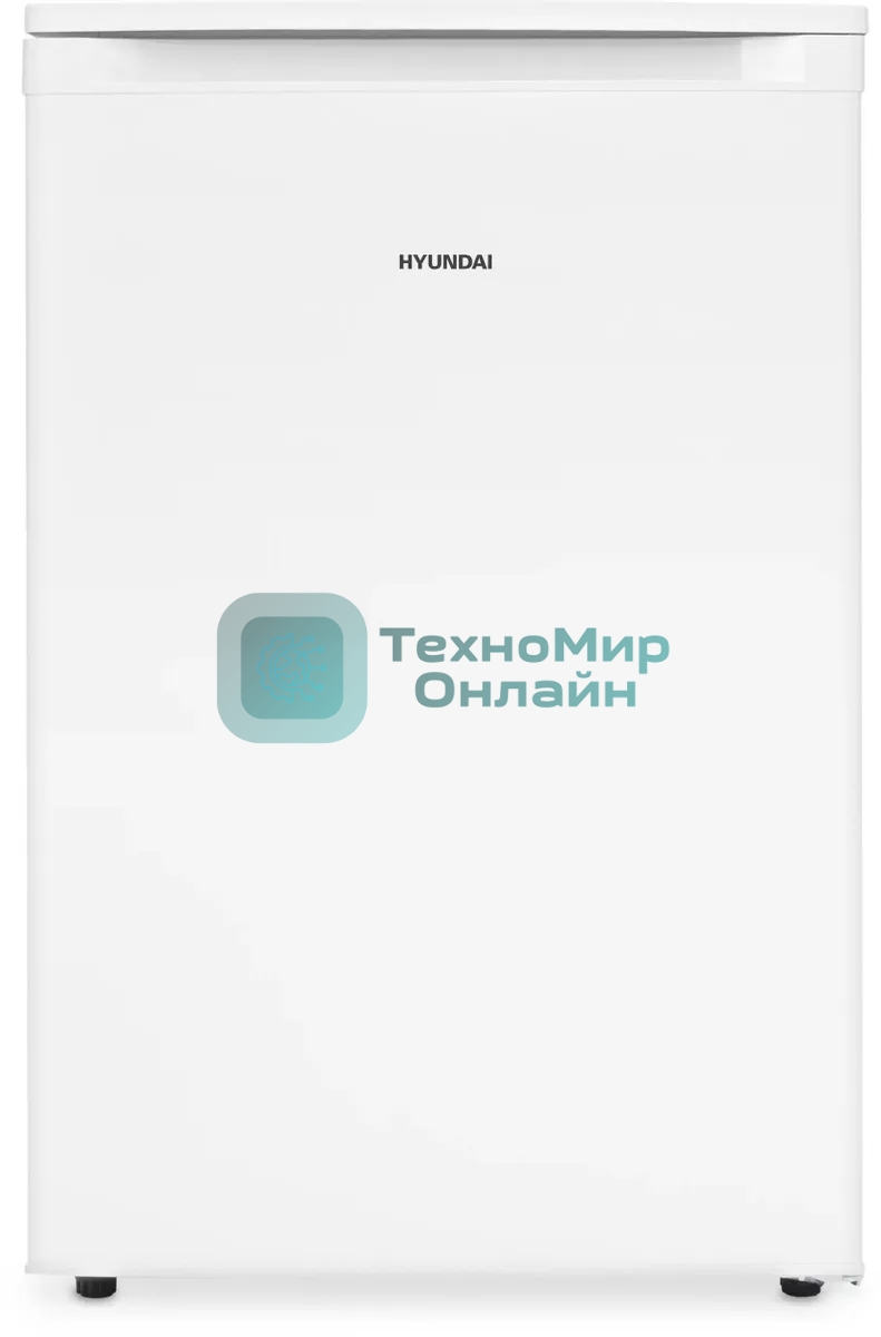 Холодильник Hyundai CO15051A белый однокамерный 101/14л морозилка сверху