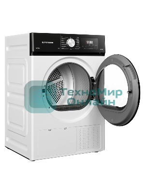 Сушильная машина Kuppersberg DM 592 W, High-Tech, загрузка 9 кг, 15 программ, тепловой насос, электронное кнопочное управление, корзина для сушки, блокировка от детей, энергоэффективность А++, белый