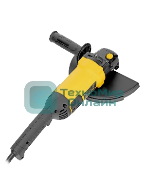 Машина шлифовальная угловая Denzel AGL230-2400, 2400 Вт, 230 мм, 6600 об/мин