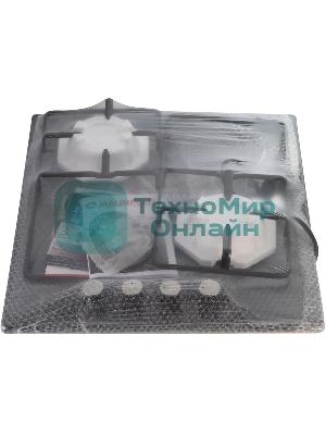 Комбинированная варочная панель Maunfeld EEHE.64.5EB/KG, 4 конфорки, эмалированная сталь, черный