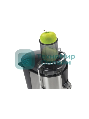 Соковыжималка Zigmund & Shtain EJ-751 стальной/чёрный, центробежная, 1000 Вт, 900 мл, механическое