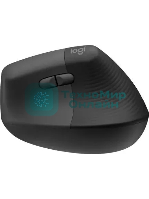 Мышь беспроводная Logitech Lift графитовый, 4000 dpi, радиоканал, Bluetooth, USB, кнопки - 6