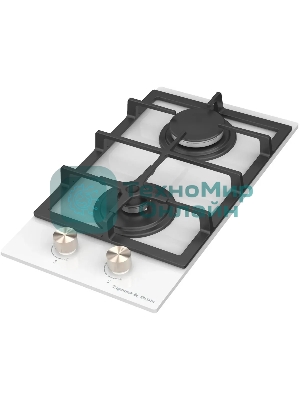 Газовая варочная панель Zigmund & Shtain M 26.3 W независимая, белый