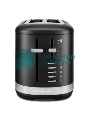 Тостер KitchenAid 5KMT2109EBM, черный матовый, на 2 тоста