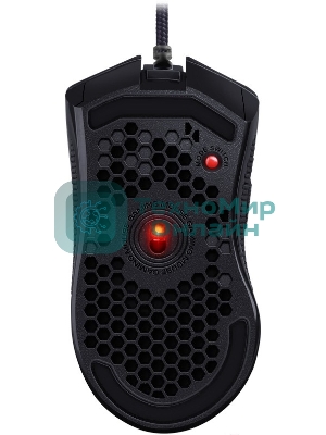 Мышь проводная REDRAGON Storm Basic чёрный, 12400 dpi, USB, кнопки - 5