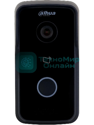 Видеопанель Dahua DHI-VTO2111D-P-S3 цветной сигнал CMOS цвет панели: черный