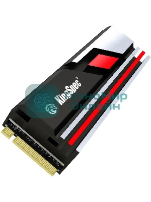Накопитель SSD KingSpec XG7000 XG7000-1Tb PRO, 1Tb, PCIe 4.0 x4, M.2 2280, NVMe, R/W 7400/6600, с радиатором