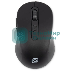 Мышь беспроводная Oklick 677MW черный, 1600 dpi, радиоканал, USB, кнопки - 6