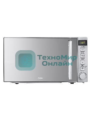 Микроволновая печь BBK 20MWS-721T/BS-M серебристый, 20 л, 700 Вт, переключатели - кнопки, поворотный механизм