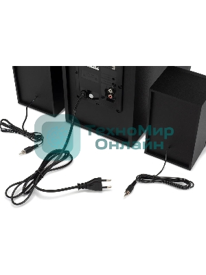 Микросистема Hyundai H-MS1403 черный 60Вт FM USB BT SD