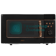 Микроволновая печь JVC JK-MW270D черный, 20 л, 700 Вт, переключатели - кнопки, поворотный механизм
