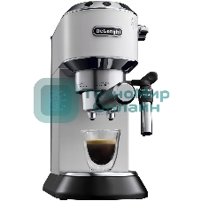 Кофеварка рожковая DeLonghi EC685.M серебристый, исп. кофе - молотый/чалды, 1.1 л, 1350 Вт, 15 бар