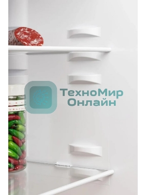 Холодильник Nordfrost NRB 124 W белый двухкамерный 238/70 л морозилка снизу