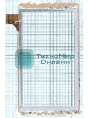 Сенсорное стекло (тачскрин) FPC-TP070215, белое