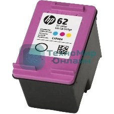 Картридж струйный HP 62 C2P06AE многоцветный (165стр.) для HP OJ 200