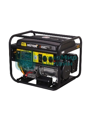 Электрогенератор бензиновый гибридный Huter DY6500LXG, 5 кВт, 71 дБ, 75 кг
