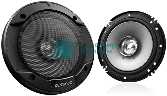 Колонки автомобильные Kenwood KFC-S1356G 260Вт 89дБ 4Ом 13см (5дюйм) (ком.:2кол.) коаксиальные однополосные