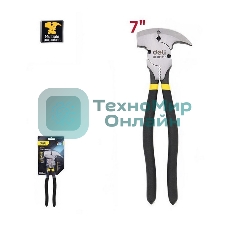 Плоскогубцы многофункциональные 5-в-1 Deli DL100310 250мм, (молоток, кусачки, гвоздодер, зажим, обжим) прорезиненная рукоять