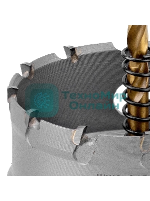 Коронка по металлу Denzel твердосплавная, 73 мм