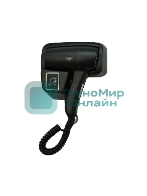 Фен Puff 1201Bl черный, 1200 Вт