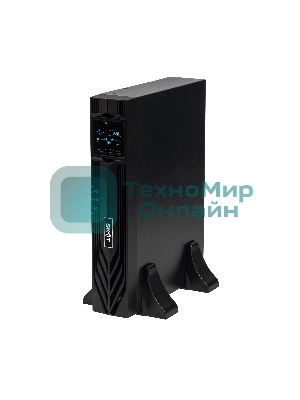 Источник бесперебойного питания Бастион 8762 SKAT-UPS 1000-RACK-ON P3 - 1000 Вт, On-Line, синус, внешн. АКБ 24В, 2хSchuko