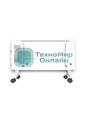 Конвектор электрический Thermex Frame 1500E белый, 1500 Вт, 20 м2, термостат, дисплей