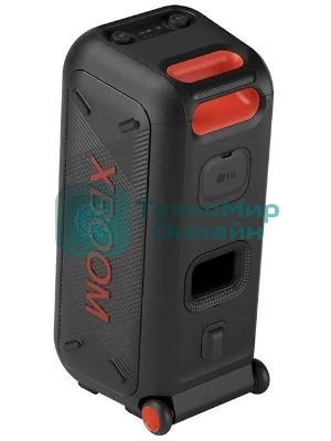 Минисистема LG XBOOM XL9T черный/красный 1000Вт USB BT