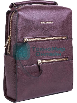 Рюкзак женский Piquadro Patricia CA6771W140/BO бургунди кожа