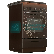 Плита газовая Gefest ПГ 5100-02 0310 коричневый, конфорок 4 шт, духовка 52 л, 50 см x 85 см x 58.5 см