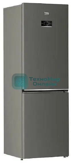 Холодильник Beko B3RCNK362HG серый двухкамерный 220/100л морозилка снизу, No Frost
