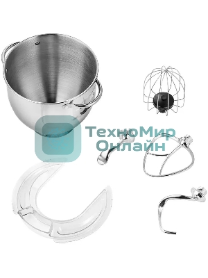 Миксер планетарный Kitfort КТ-3416-1 1400Вт красный