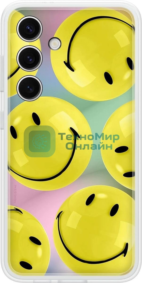 Чехол (клип-кейс) для Samsung Galaxy S24 Flipsuit Case S24 желтый/прозрачный (EF-MS921CYEGRU)