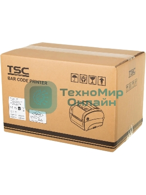 Принтер этикеток TSC TC200 прямая термопечать, 203 dpi, 152 мм/сек, Ethernet, RS-232, USB, черный