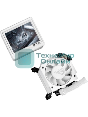 Система жидкостного охлаждения ASUS ROG RYUJIN III 360 ARGb EXTREME WHT 90RC0132-M0EAY0 белый 120мм алюминий+медь 2800rpm 36db 4-pin 305W