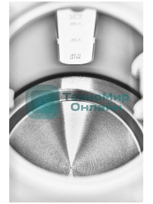 Чайник электрический Candy CK-101 1.7л. 2200Вт белый корпус: пластик