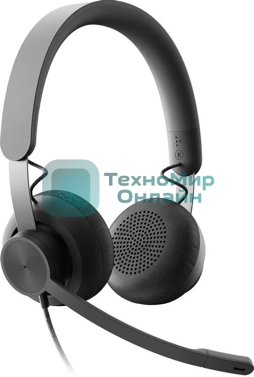 Гарнитура Logitech Headset Zone Wired UC Graphite