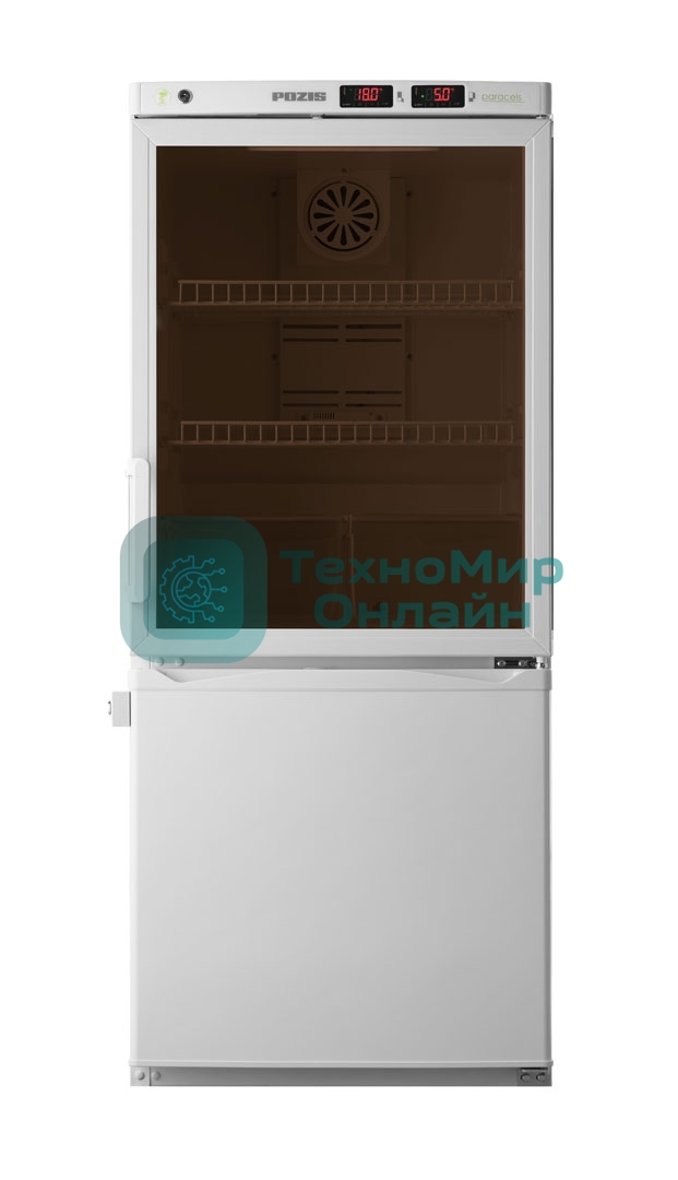 Холодильник комбинированный лабораторный Pozis ХЛ-250 тониров. стекло, 250 л
