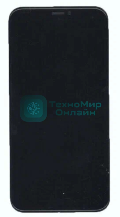 Дисплей Amperin для Apple iPhone X в сборе с тачскрином (Soft Oled), черный