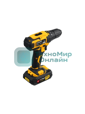 Дрель-шуруповерт аккумуляторная STEHER CD-200-1, Аккумуляторная, 20В
