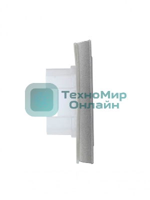 Рамка 1-местная IEK BRITE РУ-1-БрА-4 (BR-M12-44-K47) IP44 4 алюминий