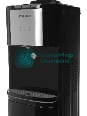 Кулер Starwind SW-1115EB напольный, электронный, черный